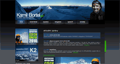 Desktop Screenshot of kamilbortel.cz